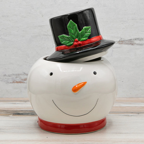 Snowman Cookie Jar – Modern Locke