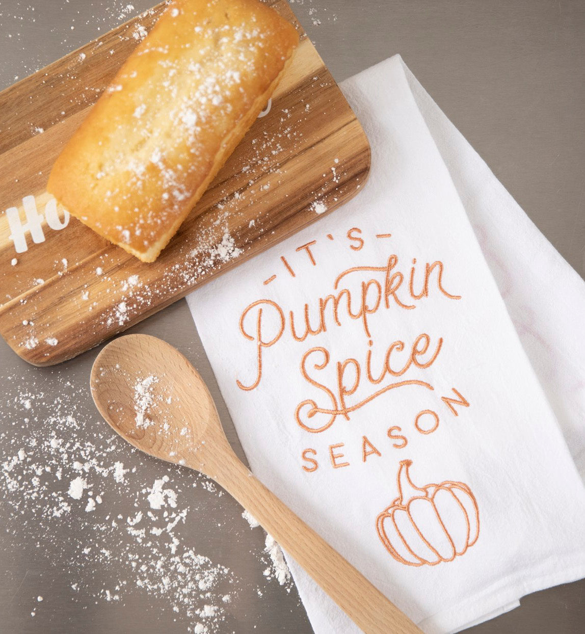 Pumpkin Spice and Everything Nice Tea Towel – Designing Moments