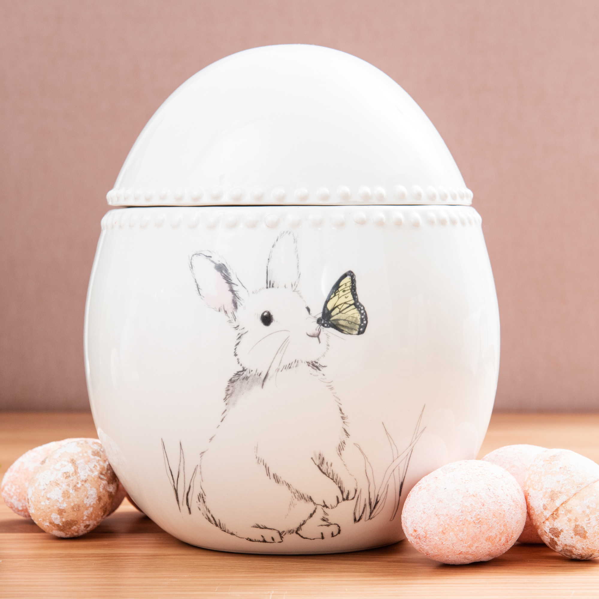 Easter Egg Shape Cookie Jar – Tate + Zoey