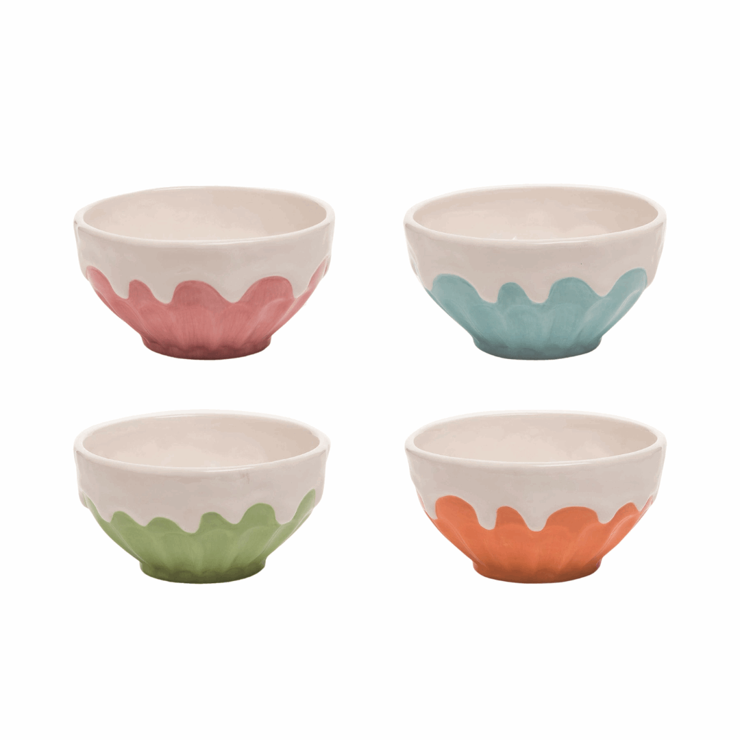 His & Hers Rainbow Ice Cream Bowl Set: Personalized Stoneware - Mail Order  Shoppe Personalized Stoneware