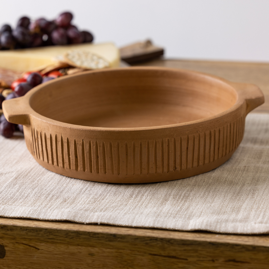 Ceramic Baking Dish, Ceramic Cake Pan, Terracotta Pottery Cake Dish, Black  Pottery, Red Baking Dish With Hole, Bundt Cake Pan, Bakeware 